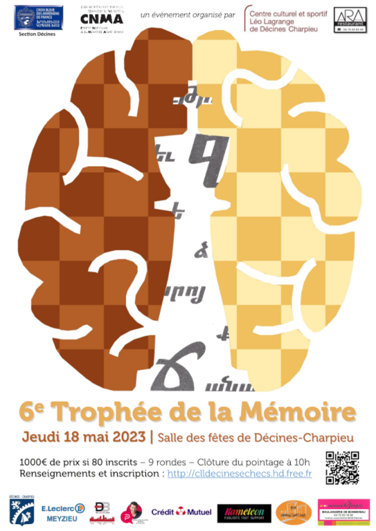 Trophée de la Mémoire Decines 18 mai 2023