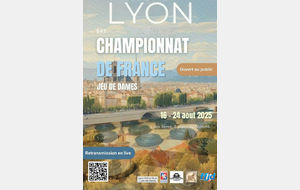 Championnat de France Dames Lyon août 2025