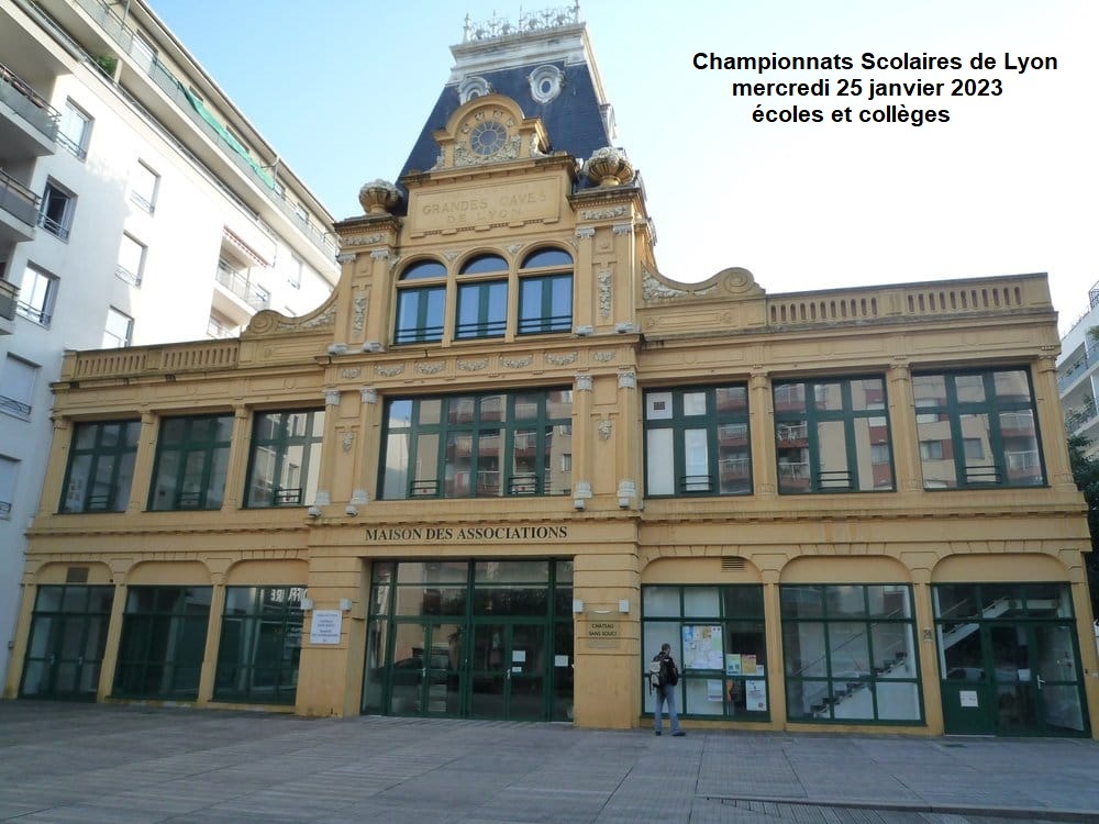 Championnats Scolaires Ecoles, Collèges de Lyon